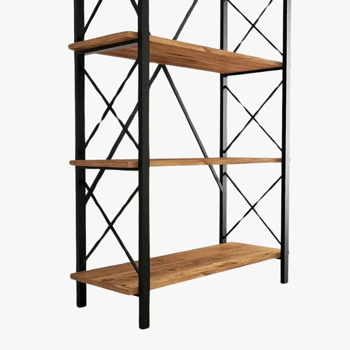 Industrielles Bücherregal Aus Metall – Modernes Design, Nordischer Minimalismus, In Verschiedenen Größen