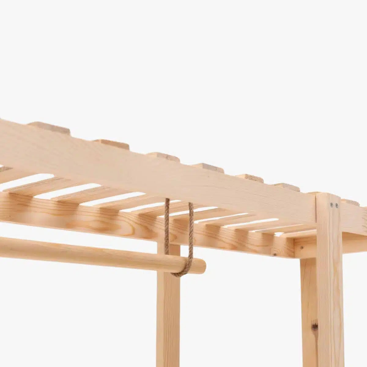 Kleiderschrank aus Holz mit 1 Fach | 130 cm – Bild 8