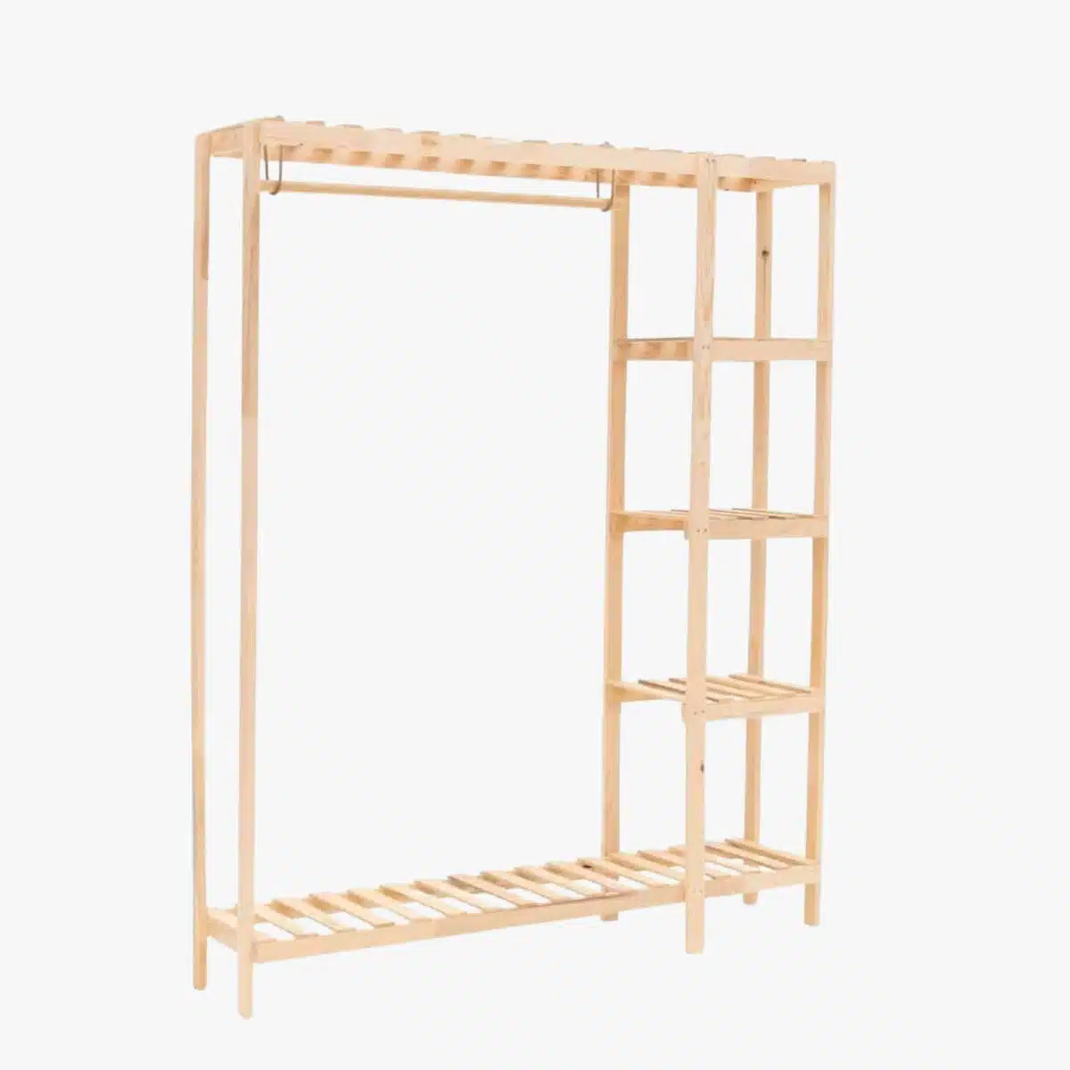 Kleiderschrank aus Holz mit 1 Fach | 130 cm – Bild 10