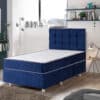Dunkelblau Boxspringbett-Set in 9 Größen