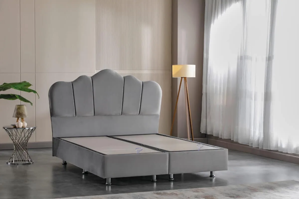 Premium Boxspringbett mit Kopfteil in 9 Größen