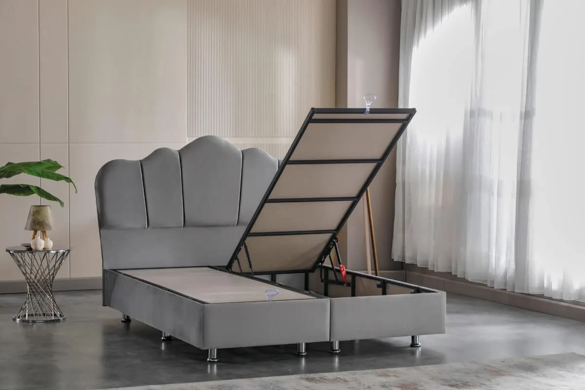 Premium Boxspringbett mit Kopfteil in 9 Größen – Bild 2