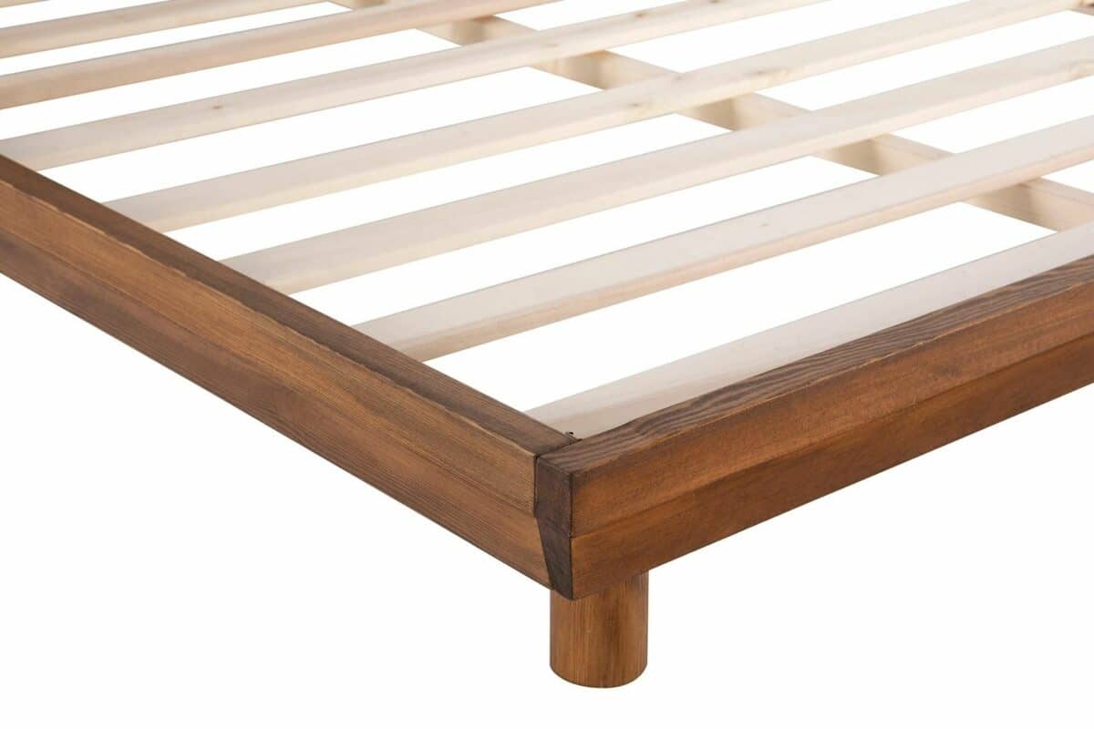 Bettgestell aus Holz | 9 Größen | Nussbaum – Bild 7