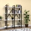 Industrie-Chic Bücherregal | Zwei Farboptionen