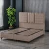 Langlebigkeit Boxspringbett mit Kopfteil in 9 Größen