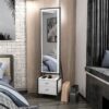 Multifunktions-Schmuckschrank mit Spiegel in 2 Farben