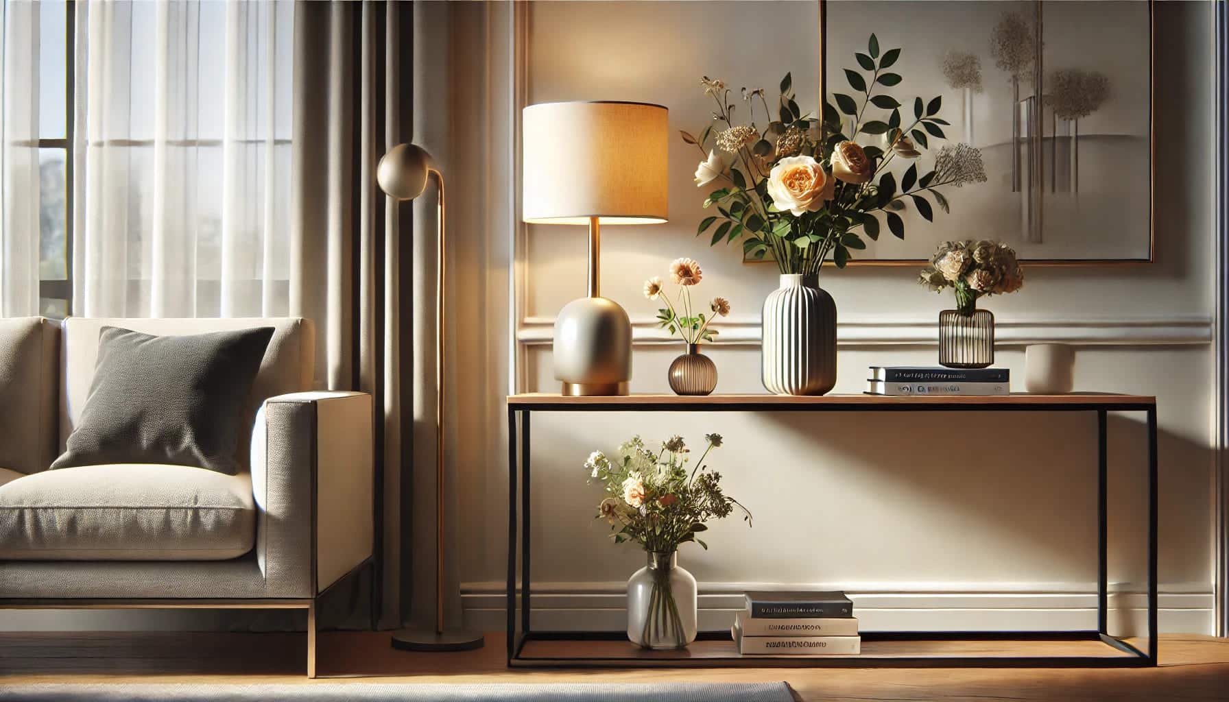 Konsolentisch als Multitalent Stilvolle und praktische Möglichkeiten für Ihr Zuhause