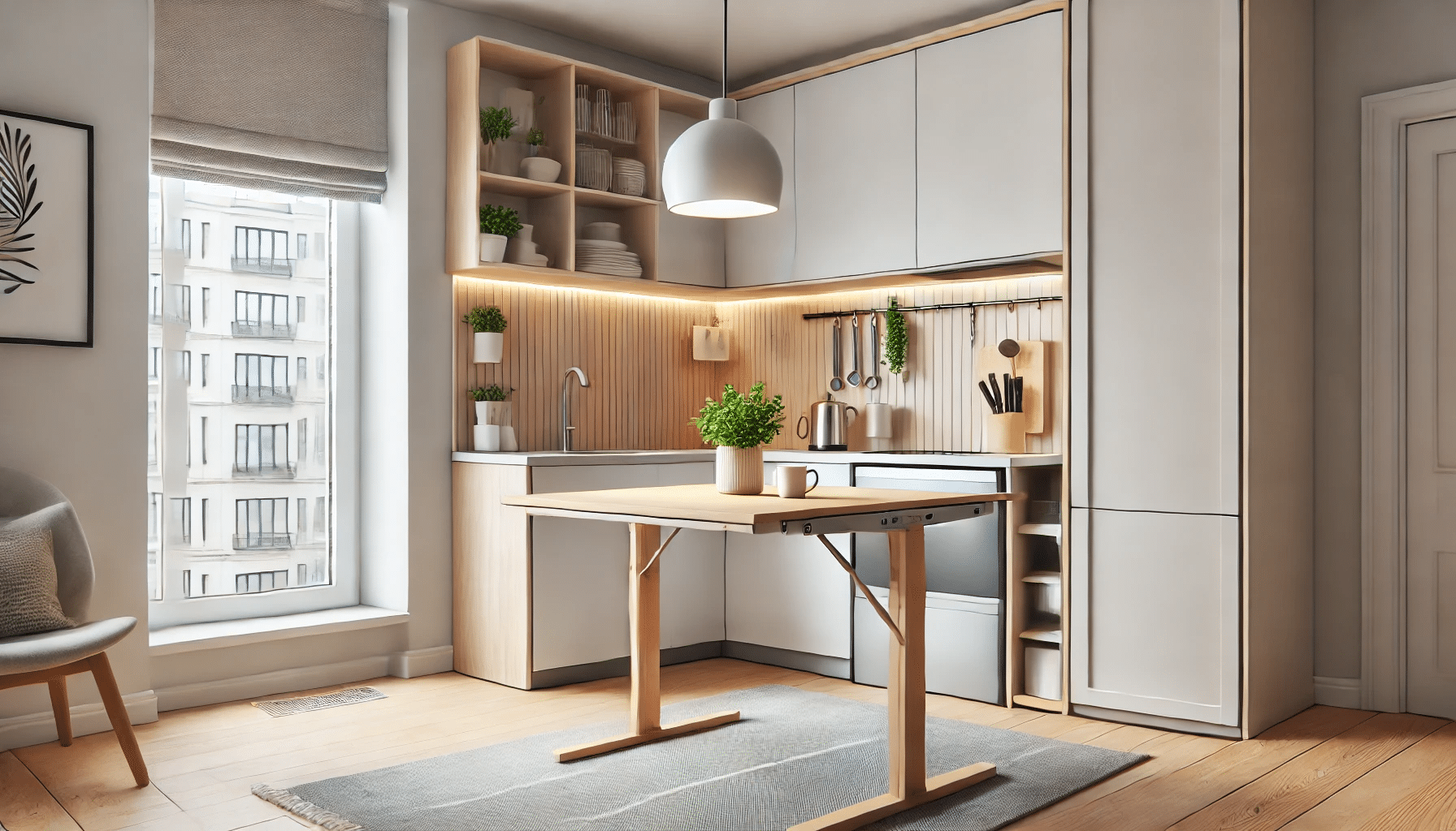 Kleine Küchen, große Wirkung: Platzsparende Küchentische