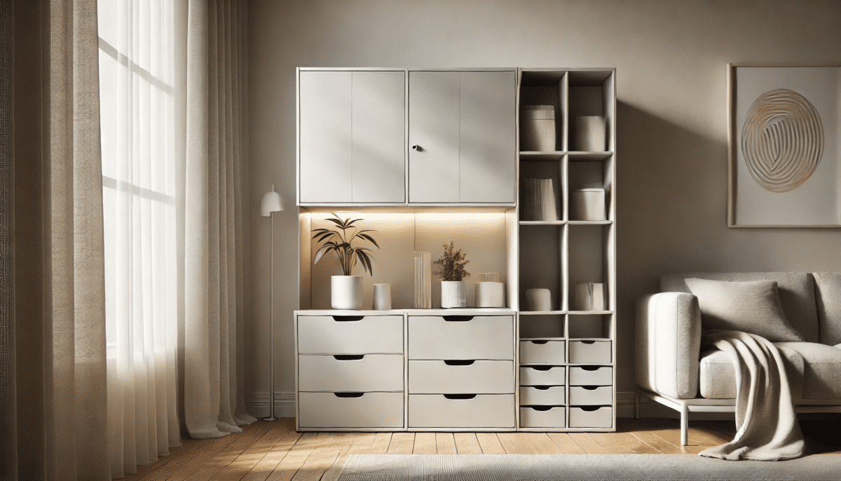 Mehrzweckschränke für kleine Räume: Ordnung leicht gemacht