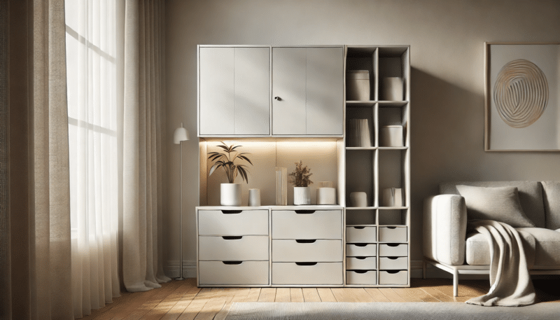 Mehrzweckschränke für kleine Räume: Ordnung leicht gemacht