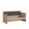 Kinderbett aus Holz ohne Gitter