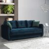 Wohnzimmer Sofa 2-Sitzer mit Schlaffunktion