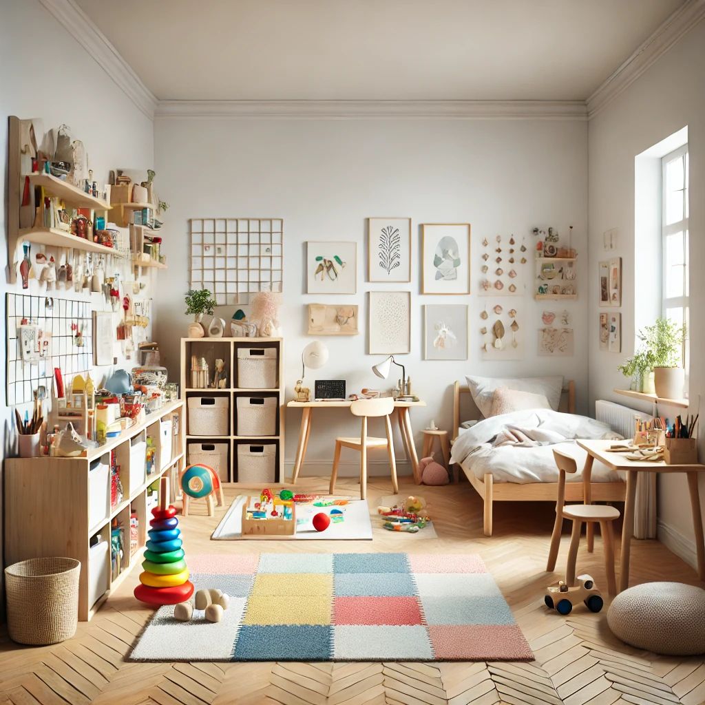 Kinderzimmer Dekoration Spass und Ordnung vereint blog image 02