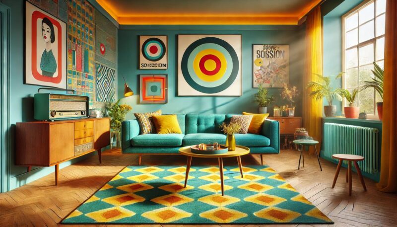 Retro-Stil: Zeitreise durch Farben, Muster und Kult-Designs