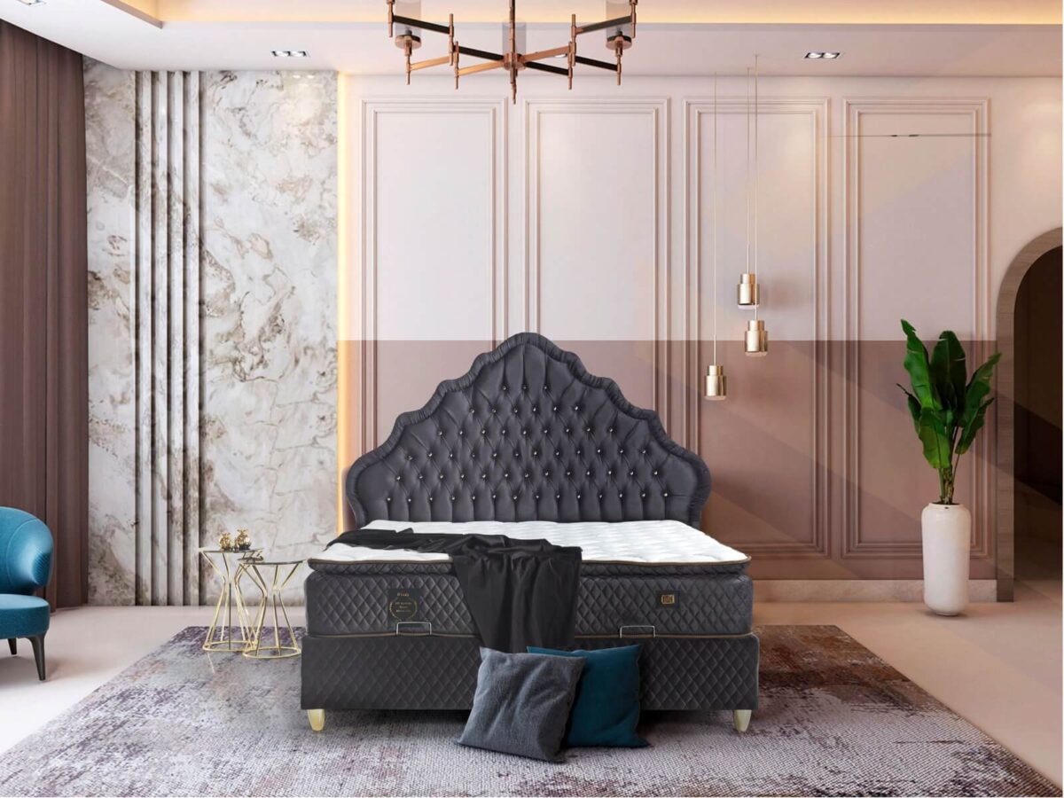 Boxspringbett mit Stauraum – Design trifft auf Funktion – Bild 5