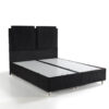 Boxspringbett mit Stauraum und Kopfteil