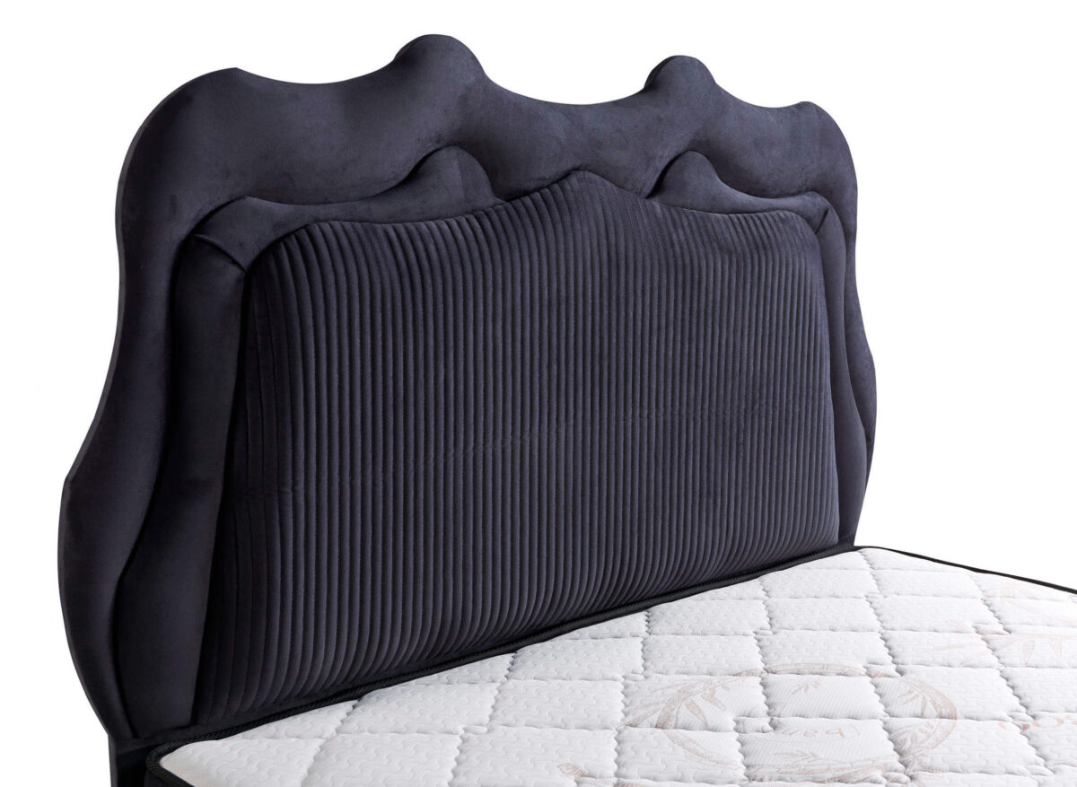 Modernes Boxspringbett mit Klappfunktion – Inklusive Kopfteil – Bild 3