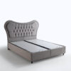 Komfort Boxspringbett mit Stauraum und Kopfteil