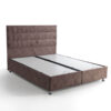 Funktionales Boxspringbett mit Stauraum – Inklusive Kopfteil