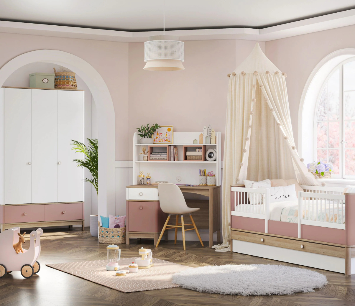 KinderzimmerBonoPink Set