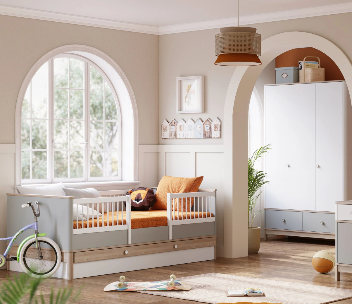 Kinderzimmer Bono Grey Set