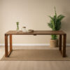 Massivholz Esstisch 200x90 cm – Rechteckig und Stabil