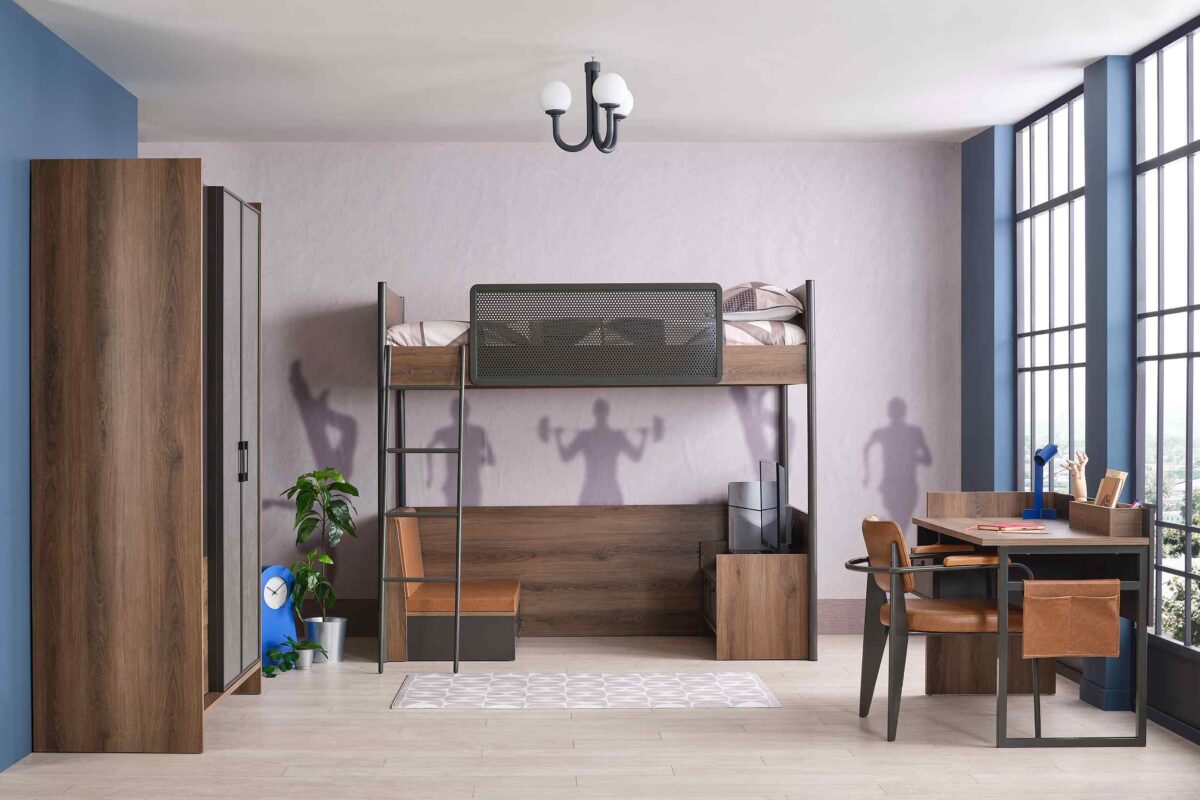 Kupa ACTION Hochbett Etagenbett, 100x200 cm – Bild 4