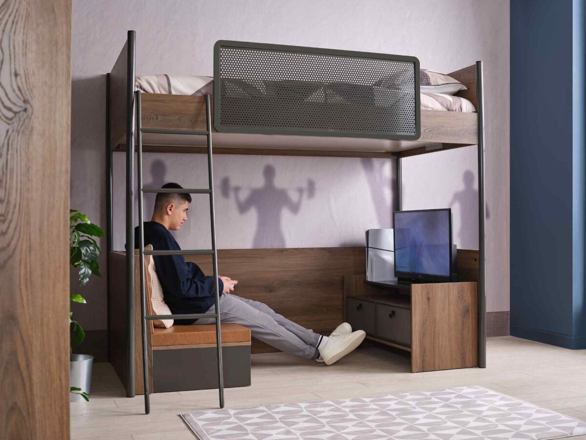 Kupa ACTION Hochbett Etagenbett, 100x200 cm – Bild 6