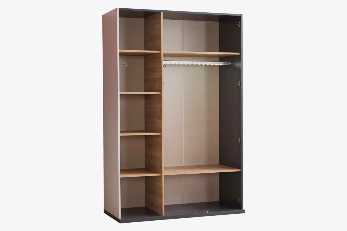 Kupa HARVEY Kleiderschrank-Korpus 133 cm