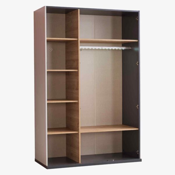 Kupa HARVEY Kleiderschrank-Korpus 133 cm