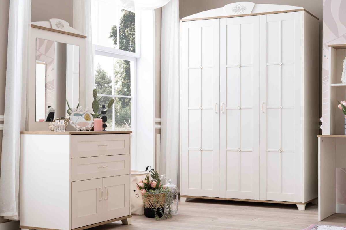 Kupa NEW FREZYA Kleiderschrank mit 3 Türen – Bild 7