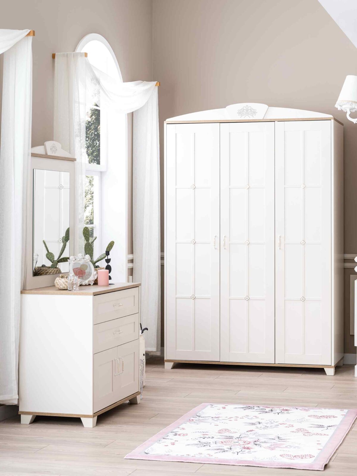 Kupa NEW FREZYA Kleiderschrank mit 3 Türen – Bild 8