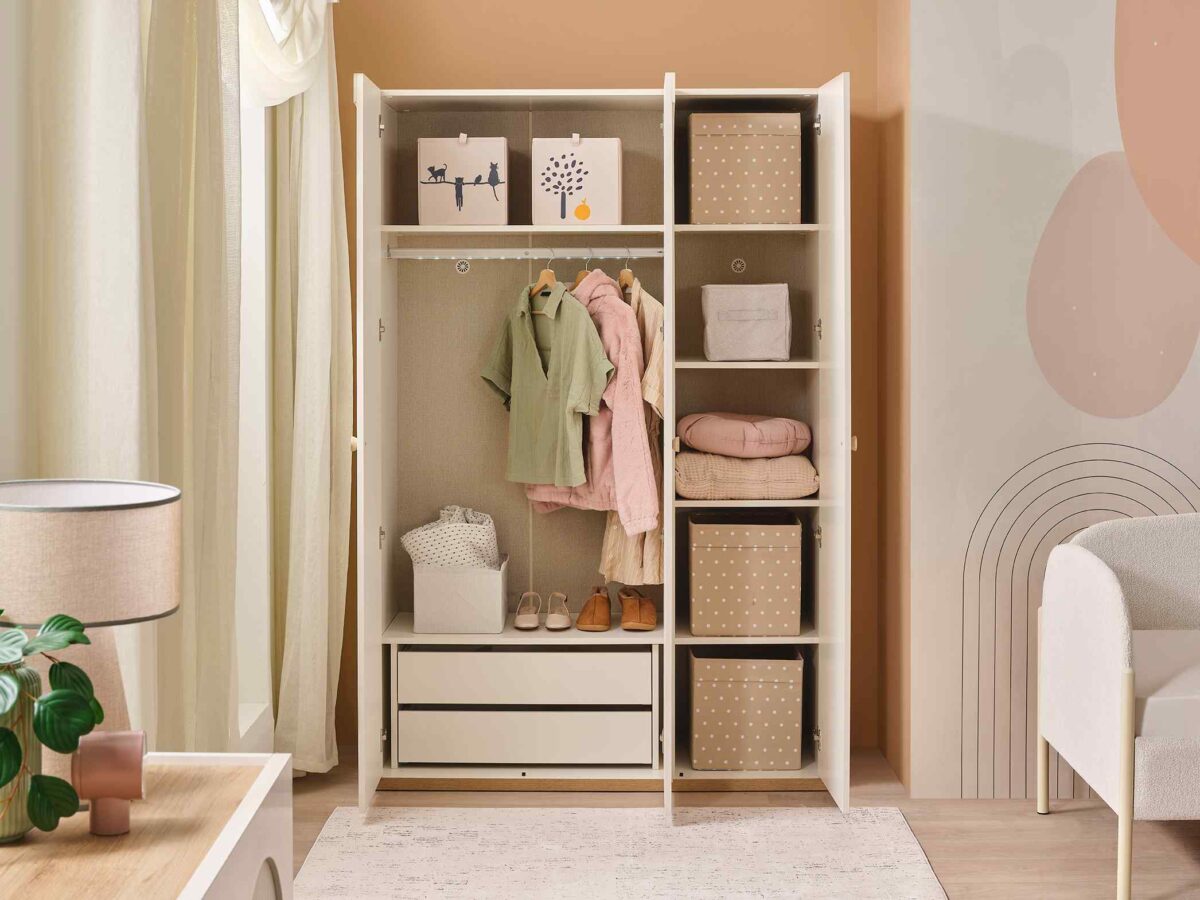 Kupa LOUIS Kleiderschrank mit 3 Türen – Bild 6