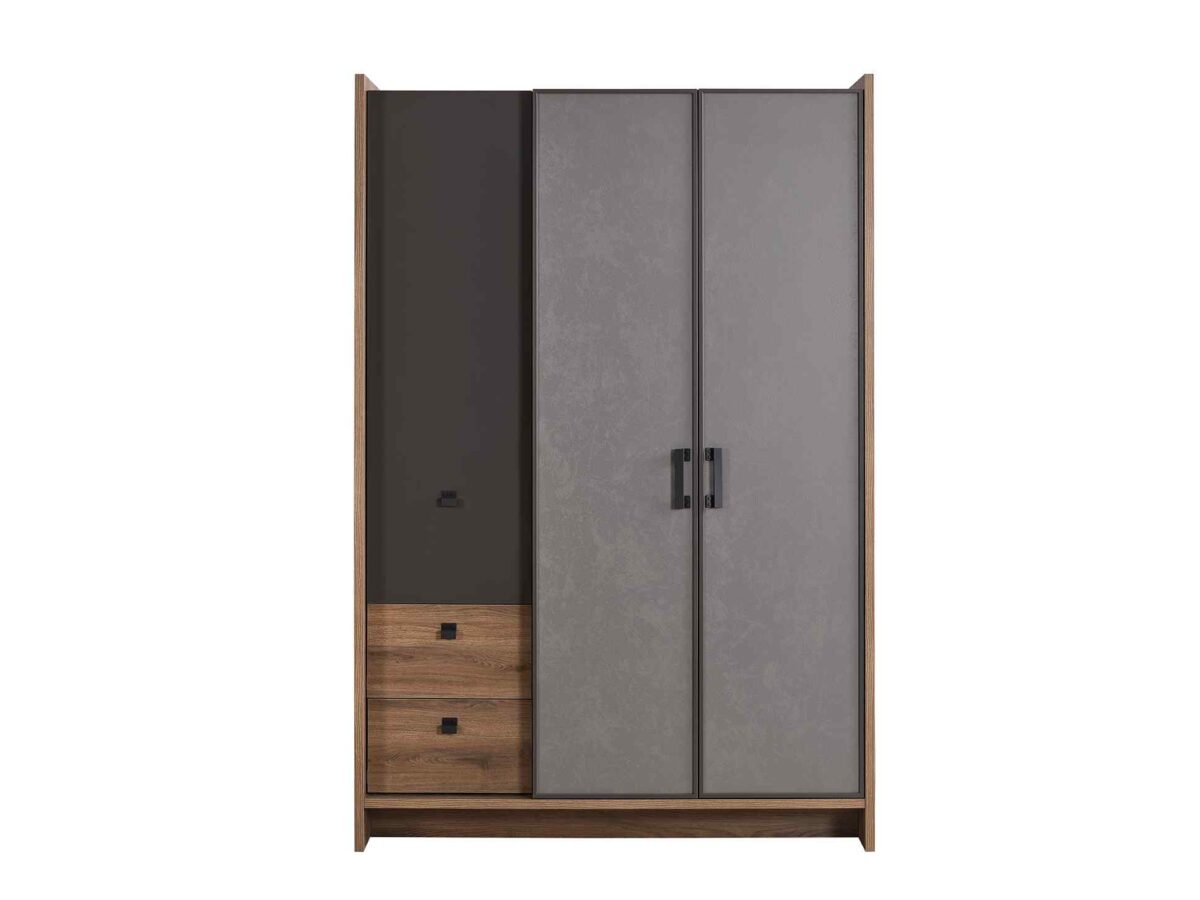 Kupa ACTION Kleiderschrank mit 3 Türen – Bild 2