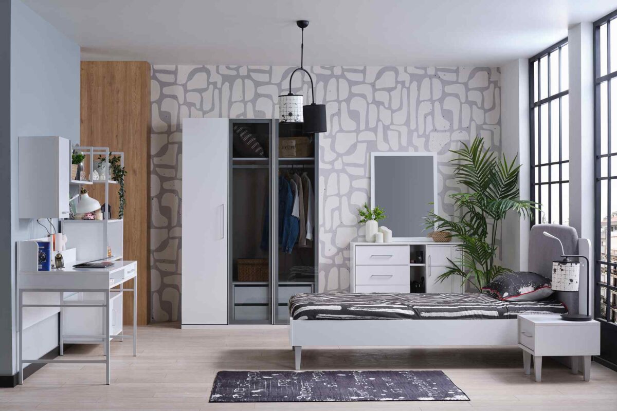 Kupa LIKYA Kleiderschrank-Korpus 133 cm – Bild 3