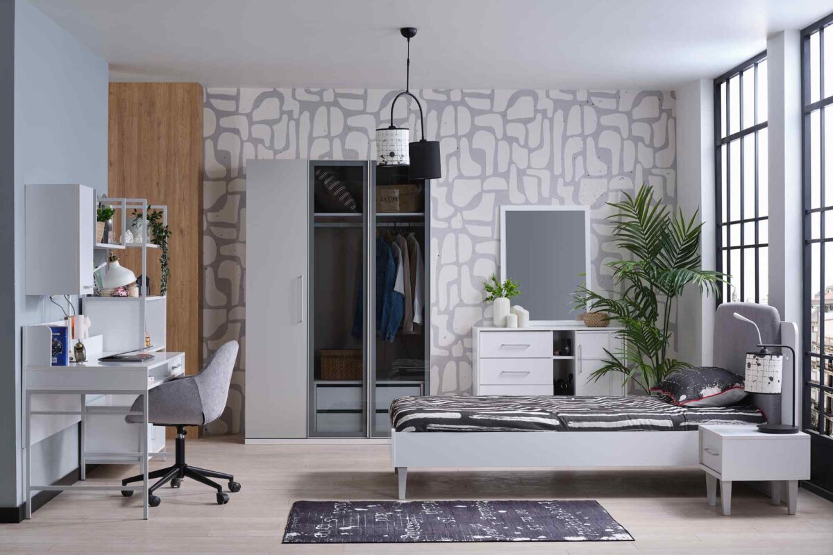 Kupa LIKYA Kleiderschrank-Korpus 133 cm – Bild 4
