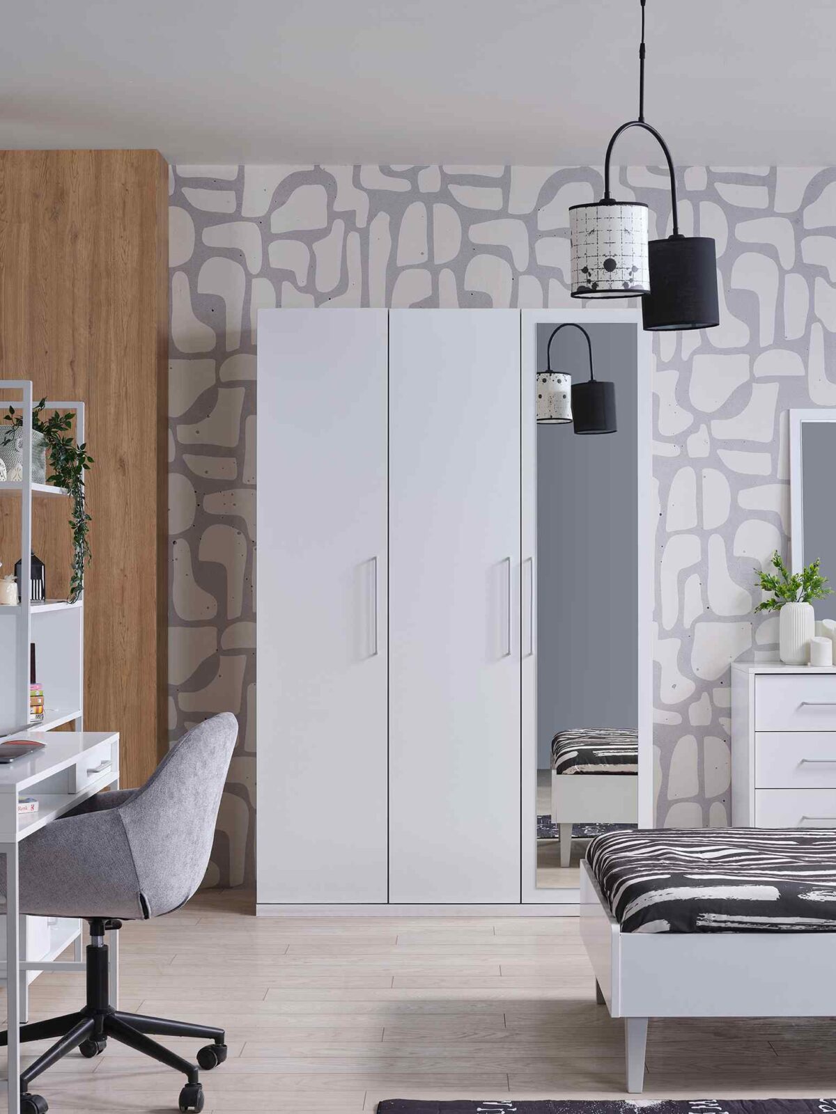 Kupa LIKYA Kleiderschrank-Korpus 133 cm – Bild 6