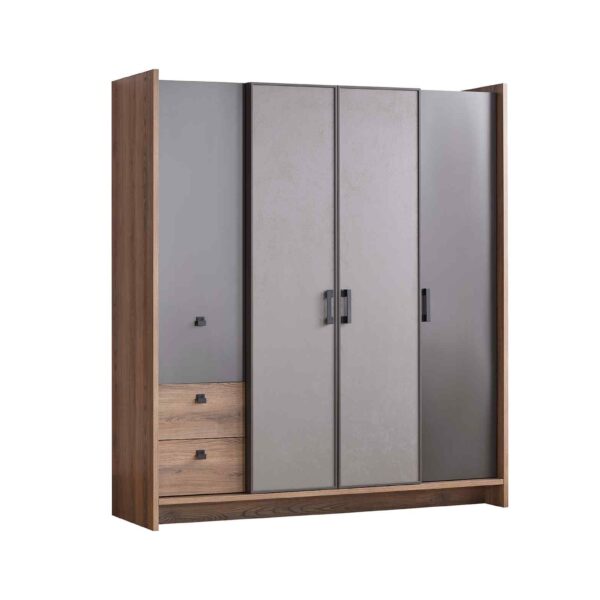 Kupa ACTION Kleiderschrank mit 4 Türen