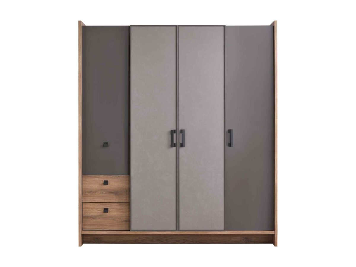 Kupa ACTION Kleiderschrank mit 4 Türen – Bild 3