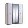 Kupa COMFORT Kleiderschrank 4-türig