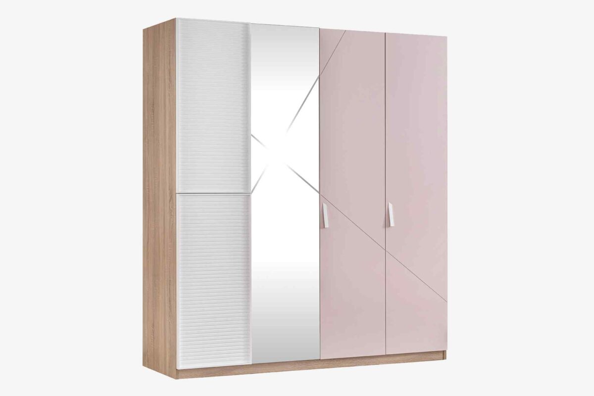 Kupa ANGEL CITY Kleiderschrank 4-türig