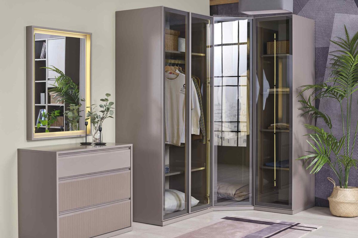 Kupa SHADOW Glastür für Kleiderschrank – Bild 4