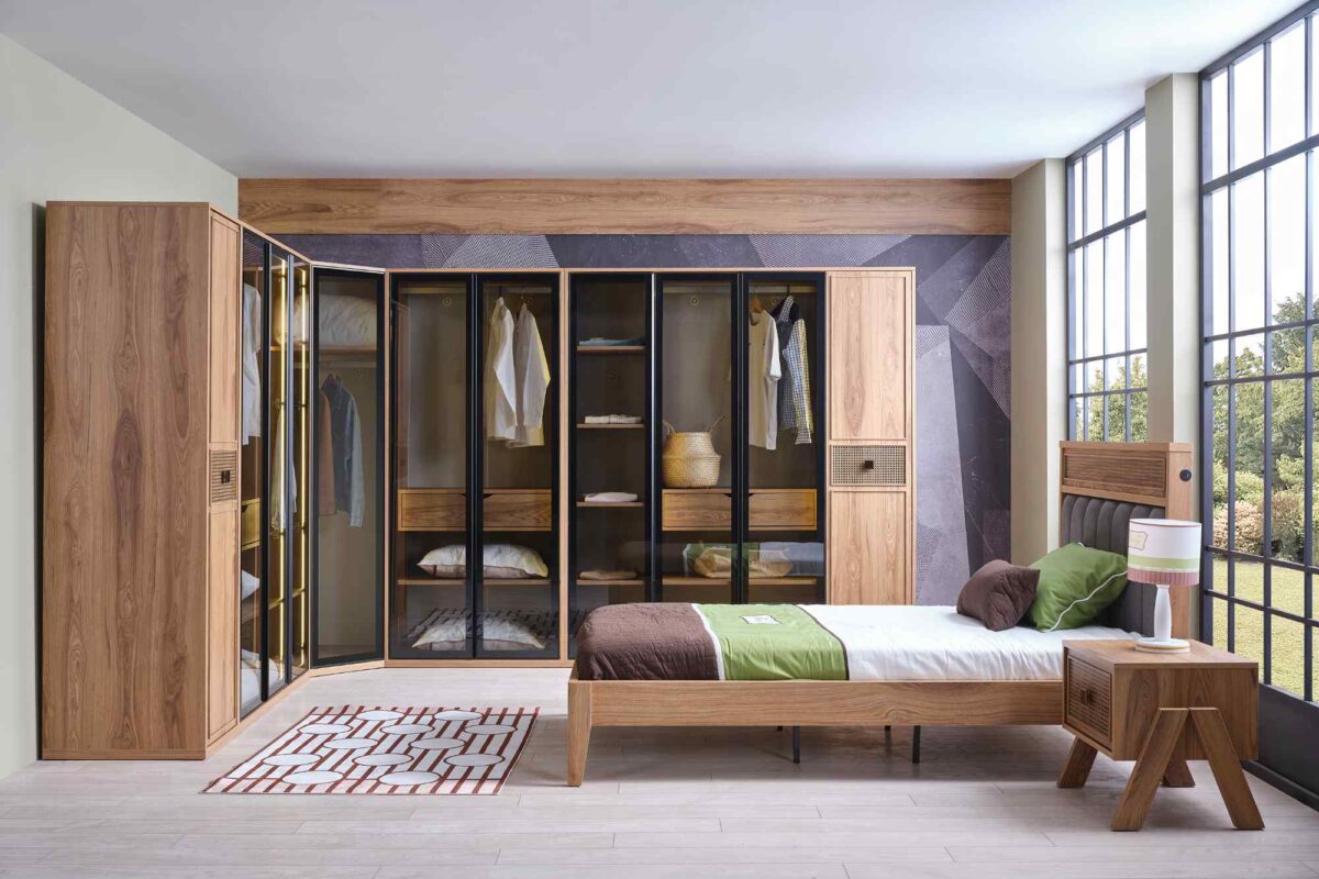 Kupa TRIO Kleiderschrank-Korpus mit Regalen – Bild 3