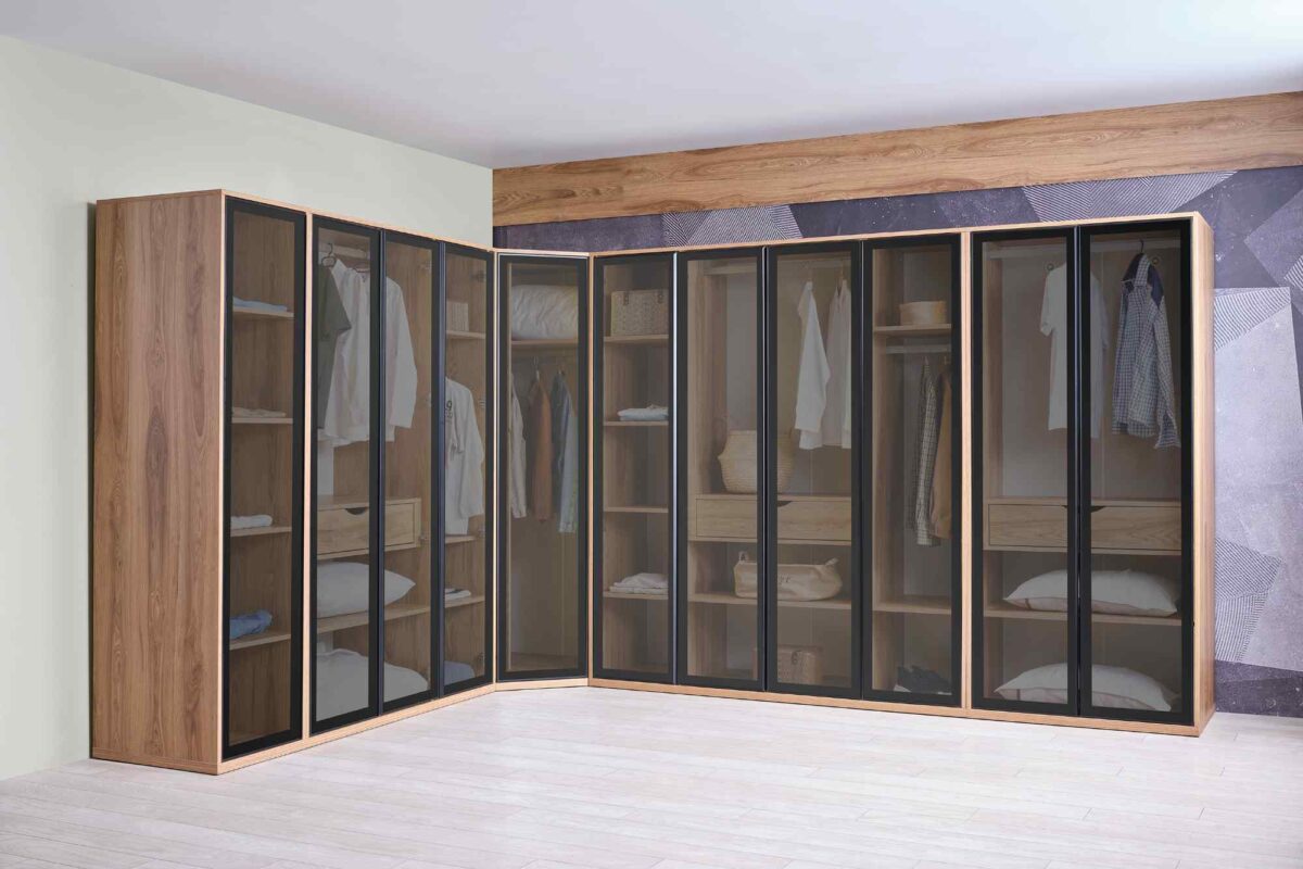 Kupa TRIO Kleiderschrank-Korpus mit Regalen – Bild 5