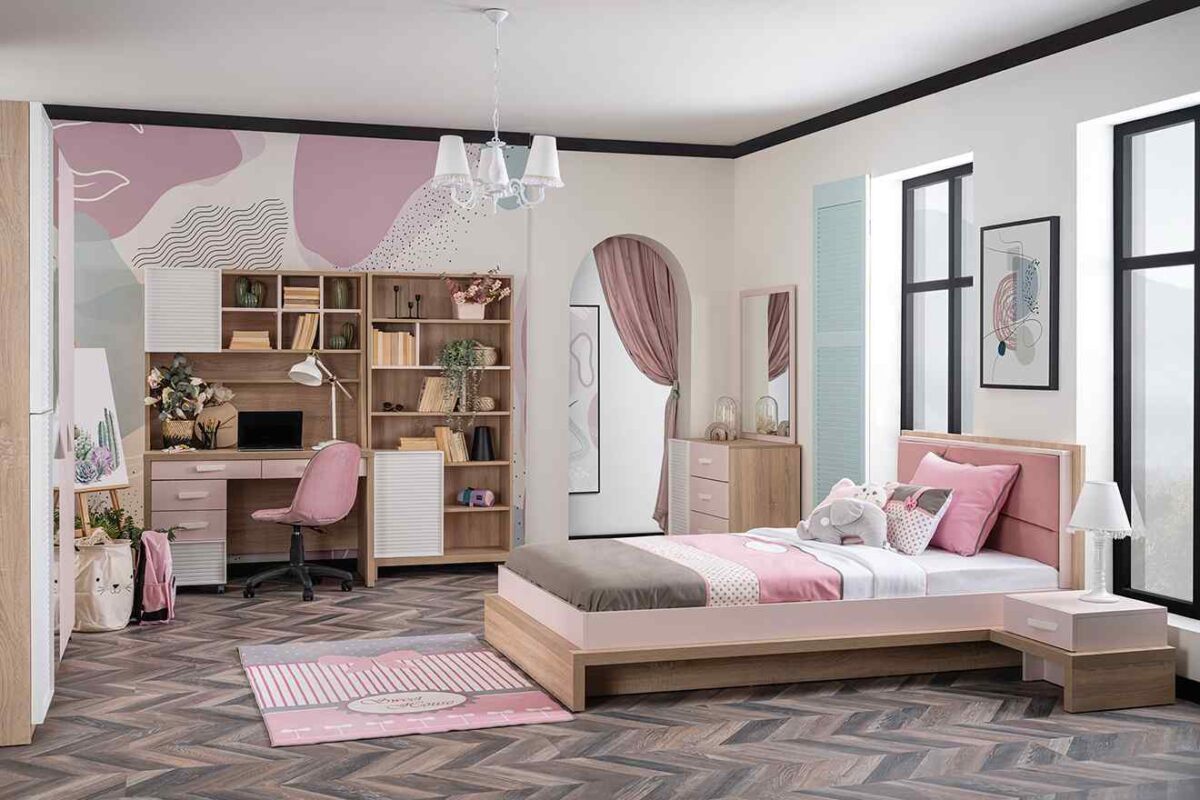 Kupa ANGEL CITY Jugendbett - 100x200 cm – Bild 4
