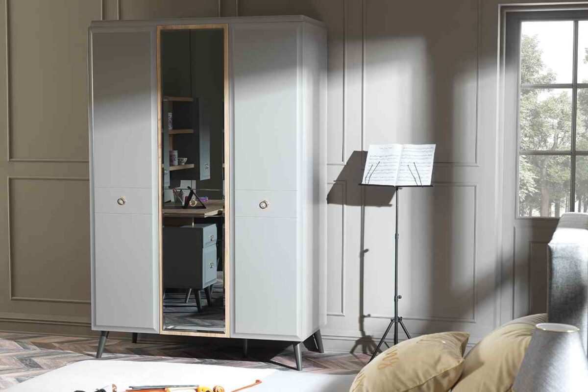 Kupa LUNA Kleiderschrank 3-türig – Bild 2