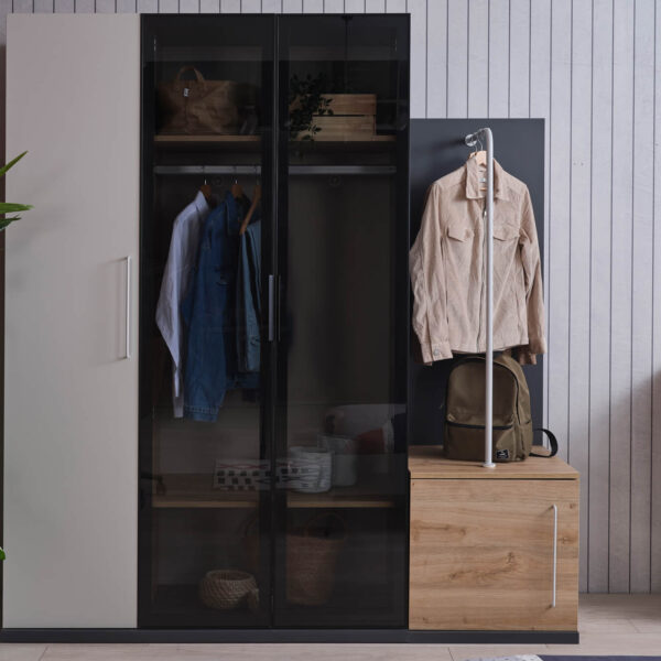 Kupa HARVEY Kleiderschrank mit Garderobe