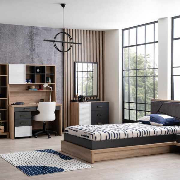 Kupa NEW CITY Jugendzimmer, 7-teilig