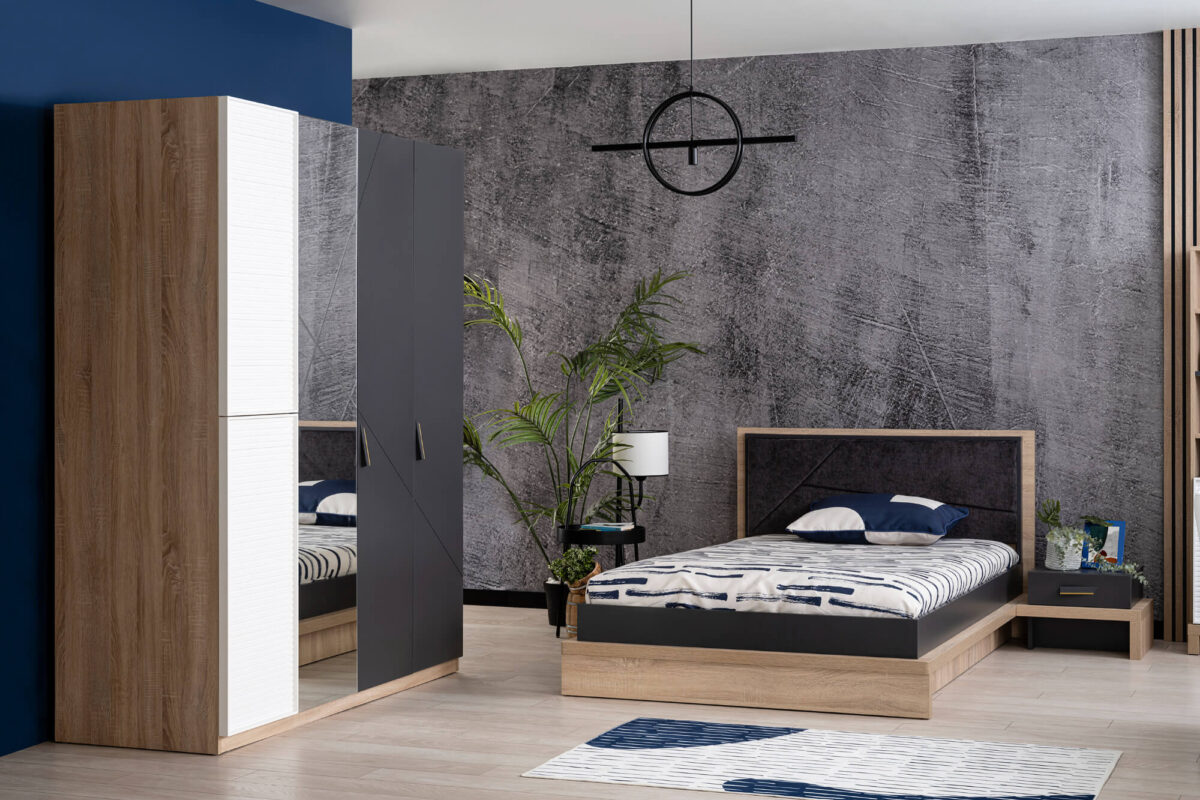 Kupa NEW CITY Jugendzimmer, 3-teilig