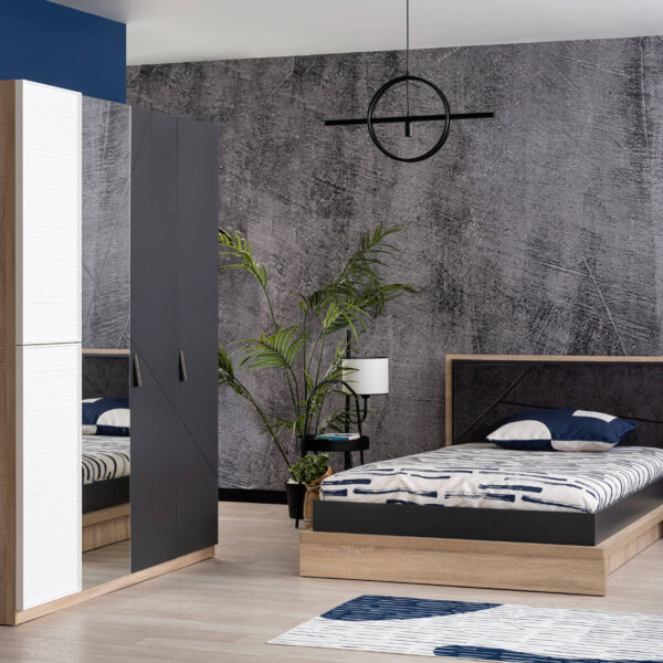 Kupa NEW CITY Jugendzimmer, 3-teilig